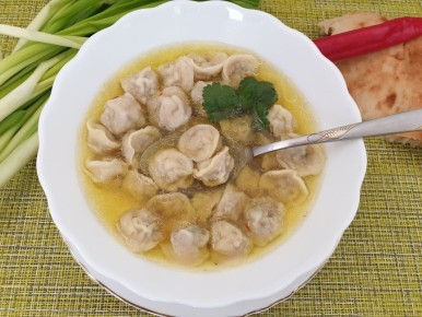 Дюшбара: Пельмени по-азербайджански с насыщенным бульоном