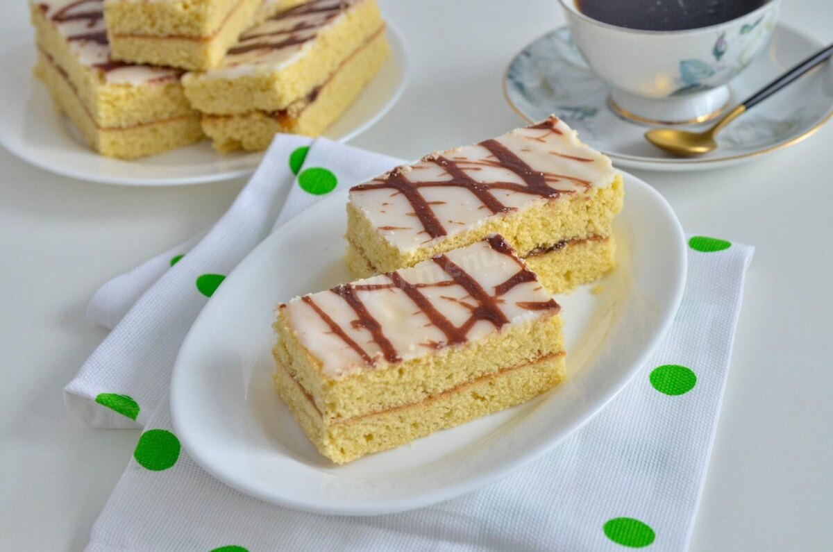 Вкус детства: Пирожное школьное по ГОСТу СССР