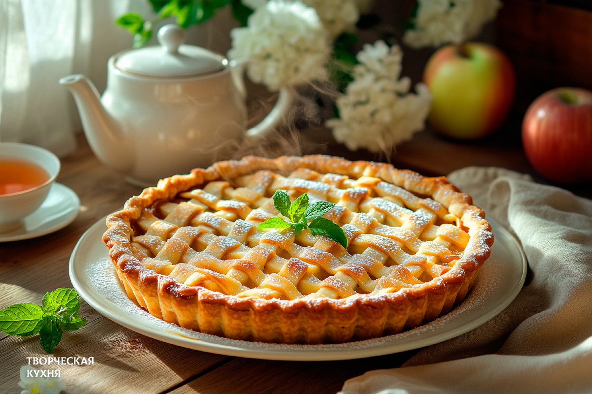 Яблочный тарт с рикоттой: восхитительное сочетание вкусов