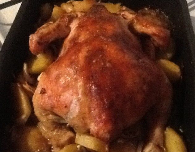 Субботний обед: запеченная курица и горячие новинки