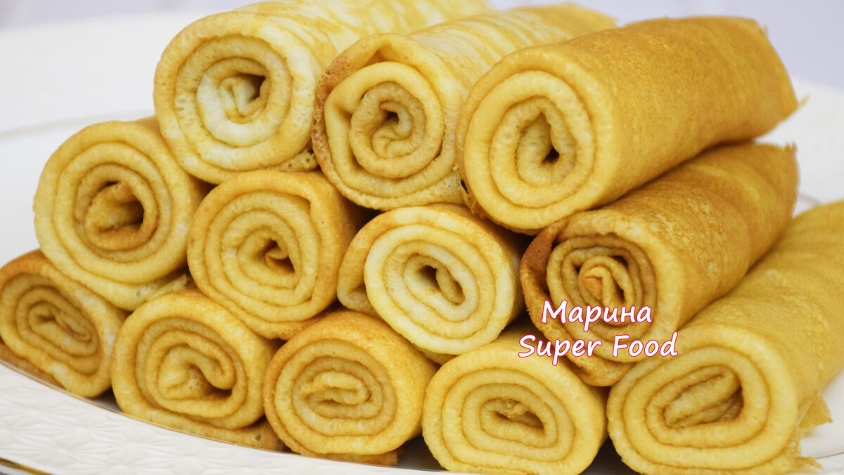 Удивительные блины на Масленицу – тонкие и воздушные