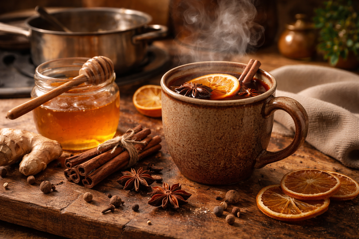 Сбитень: волшебный напиток для зимних вечеров