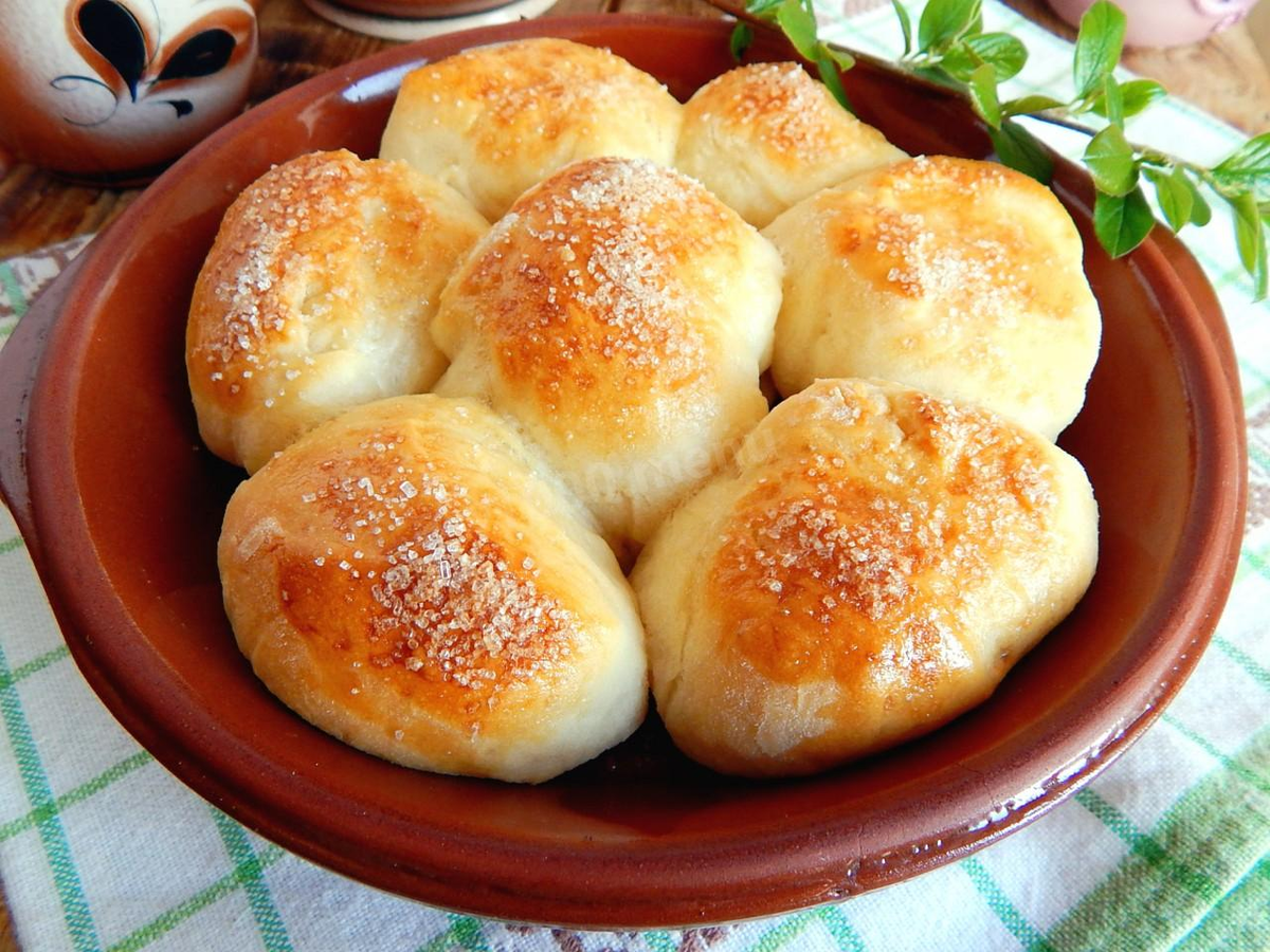 Нежные творожные булочки за 25 минут