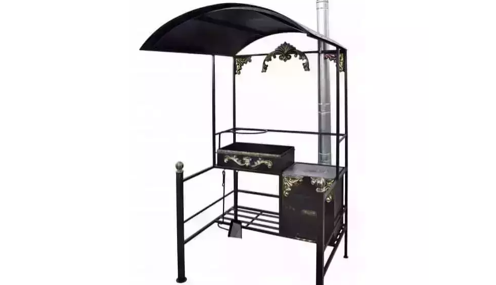 Шашлык из Красной Рыбы и по-Карпатски на Мангале «Амстердам»