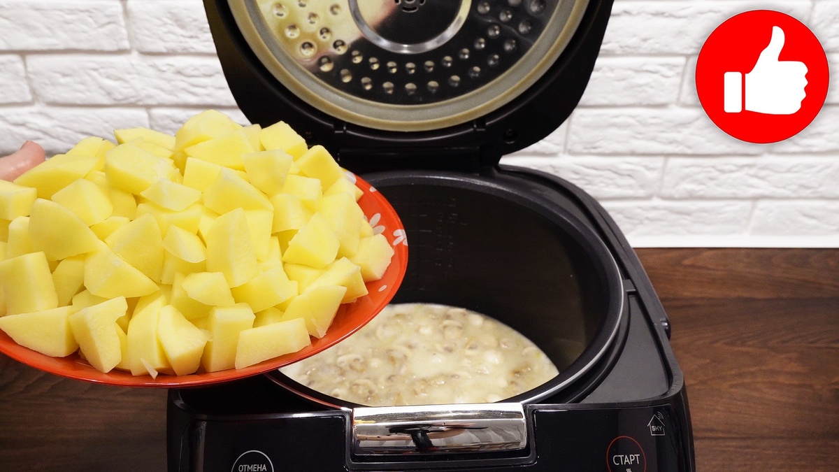 Кулинарная магия: картошка с шампиньонами в мультиварке