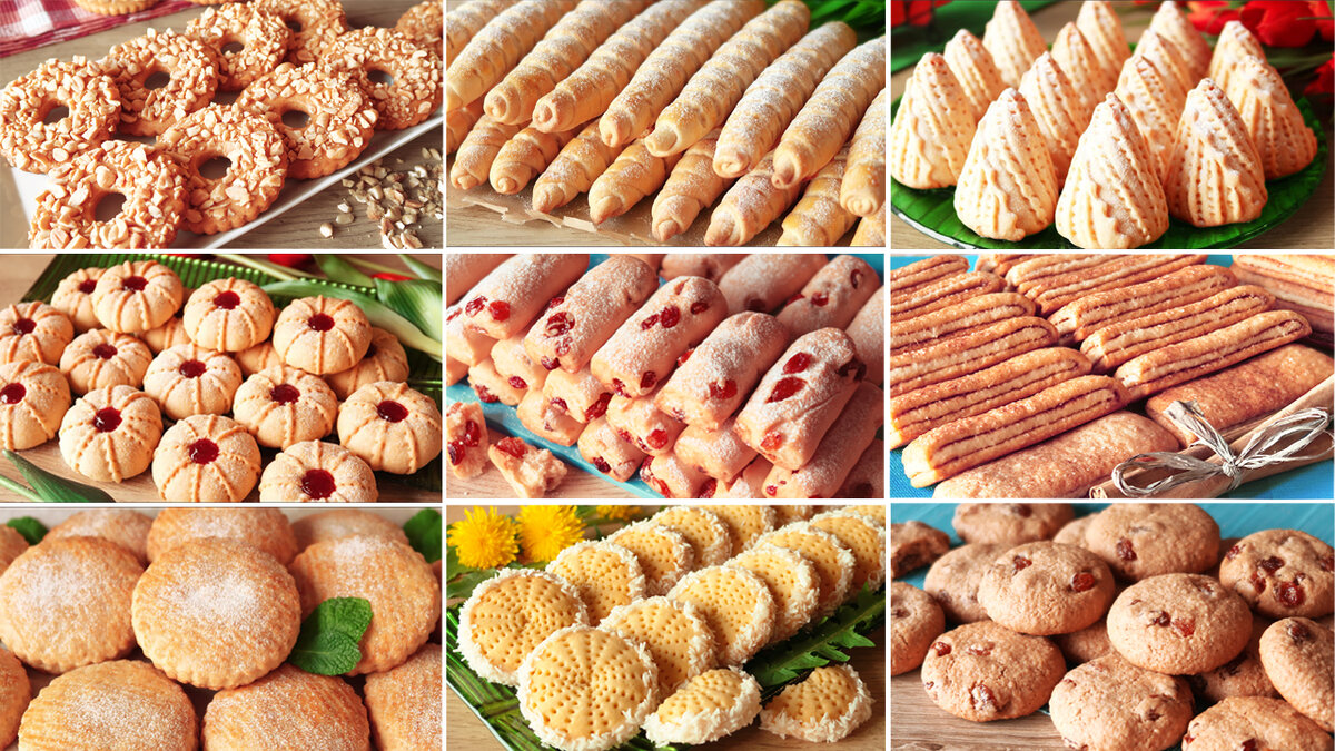 Печенье на любой вкус: самые любимые рецепты собраны вместе