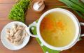 Нежный куриный суп с рисовыми хлопьями для самых маленьких