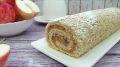 Нежный рулет с яблочной начинкой: простой и диетический рецепт