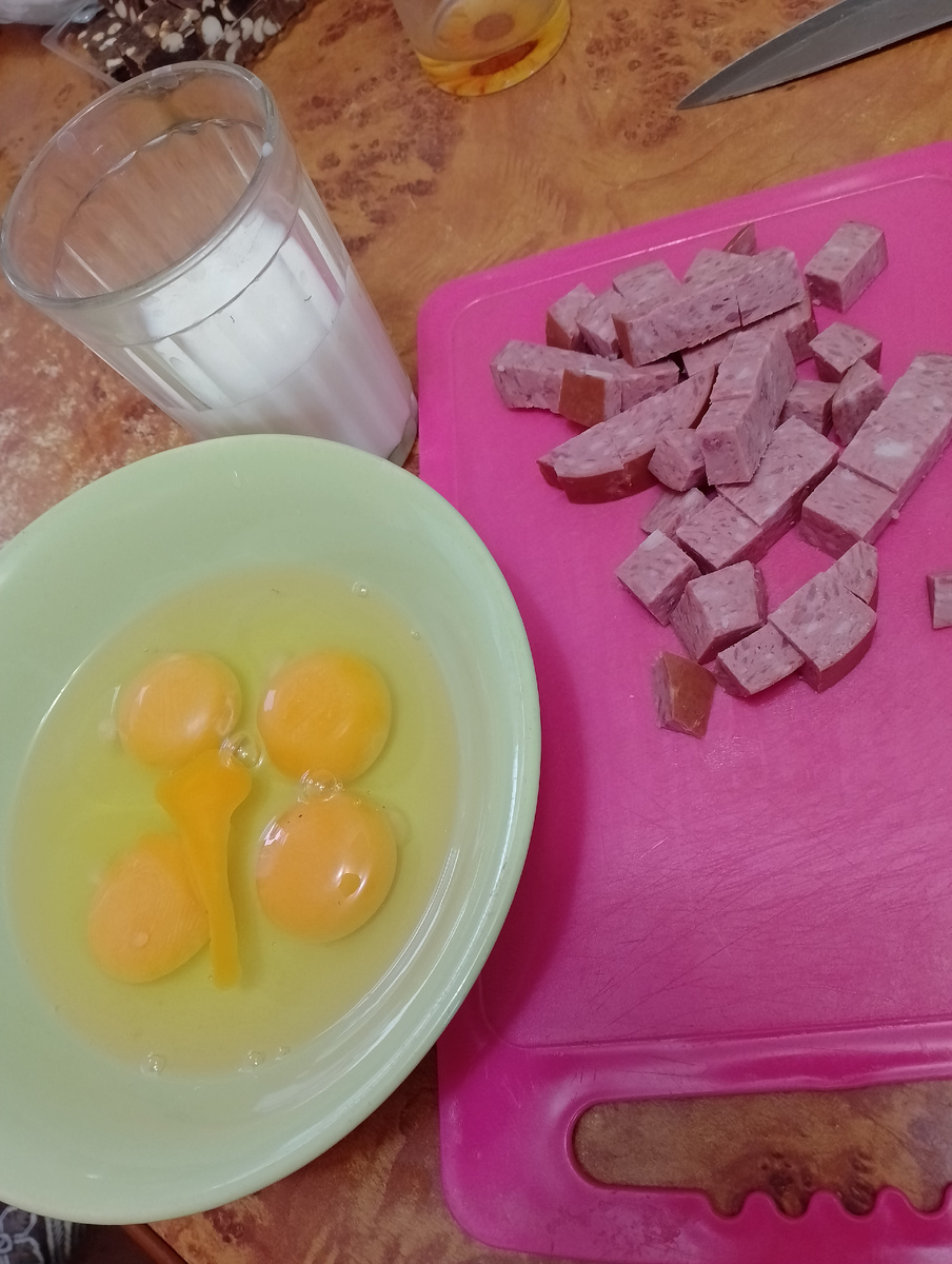 Вкусный омлет на завтрак: быстрый рецепт