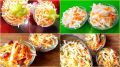 Хрустящие салаты с капустой для быстрого обеда