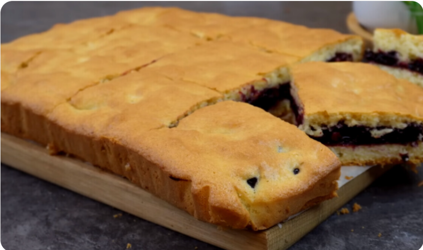 Идеальный пирог с ягодной начинкой, который удивит всех