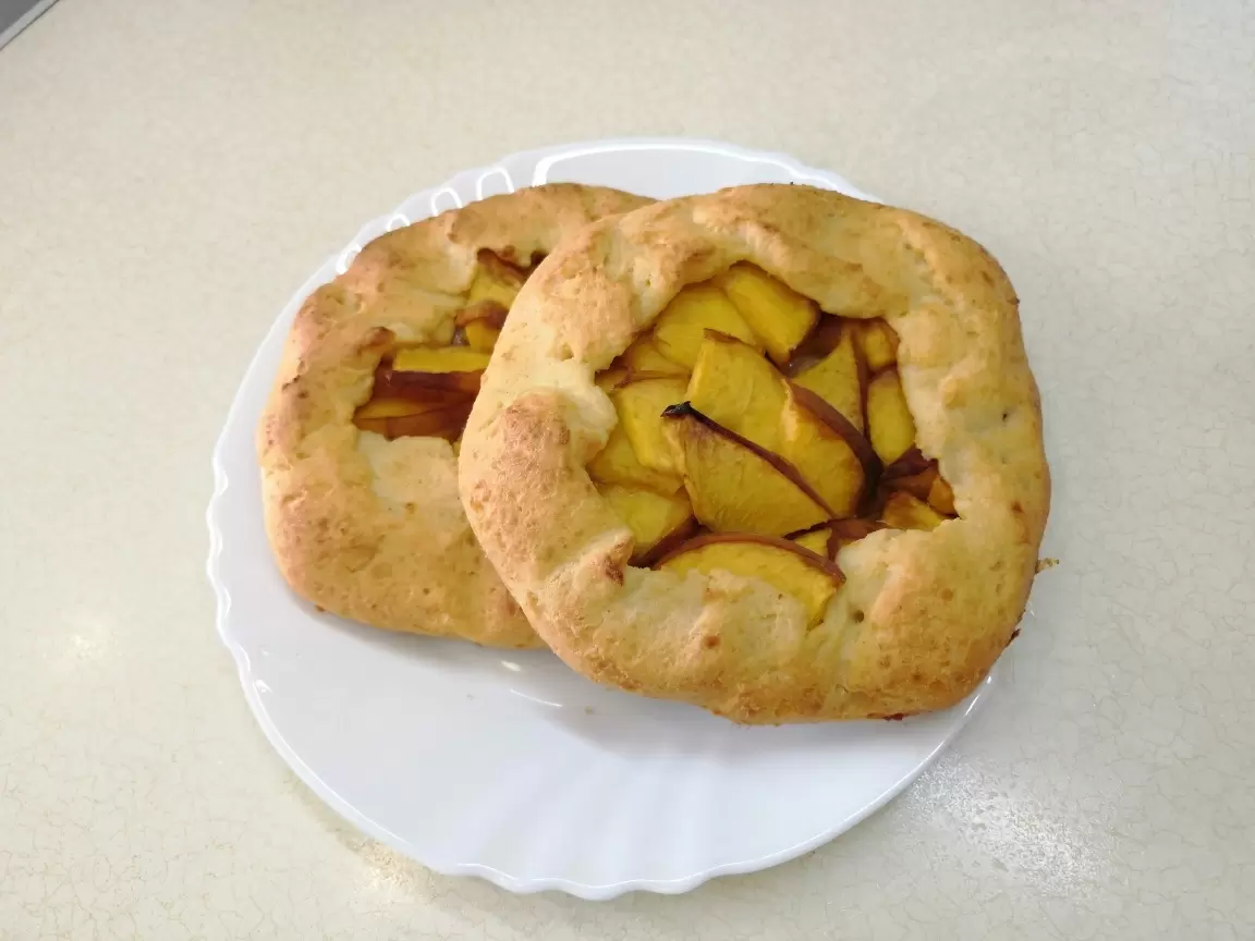 Сочная галета с персиками: летнее удовольствие в каждом кусочке