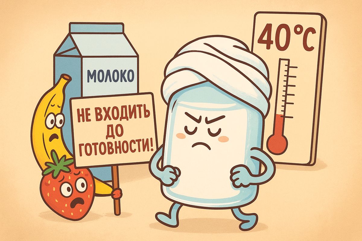 7 распространенных ошибок при приготовлении домашнего йогурта