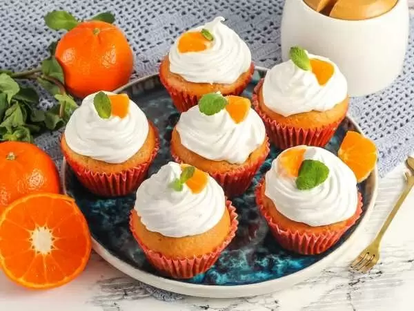 Сочные капкейки с мандаринами: праздник для вашего стола