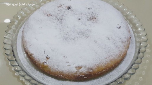 Неожиданный десерт: постный пирог на банановом тесте