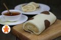 Рулет 'Бурёнка': Нежный десерт с кремом из вареной сгущенки