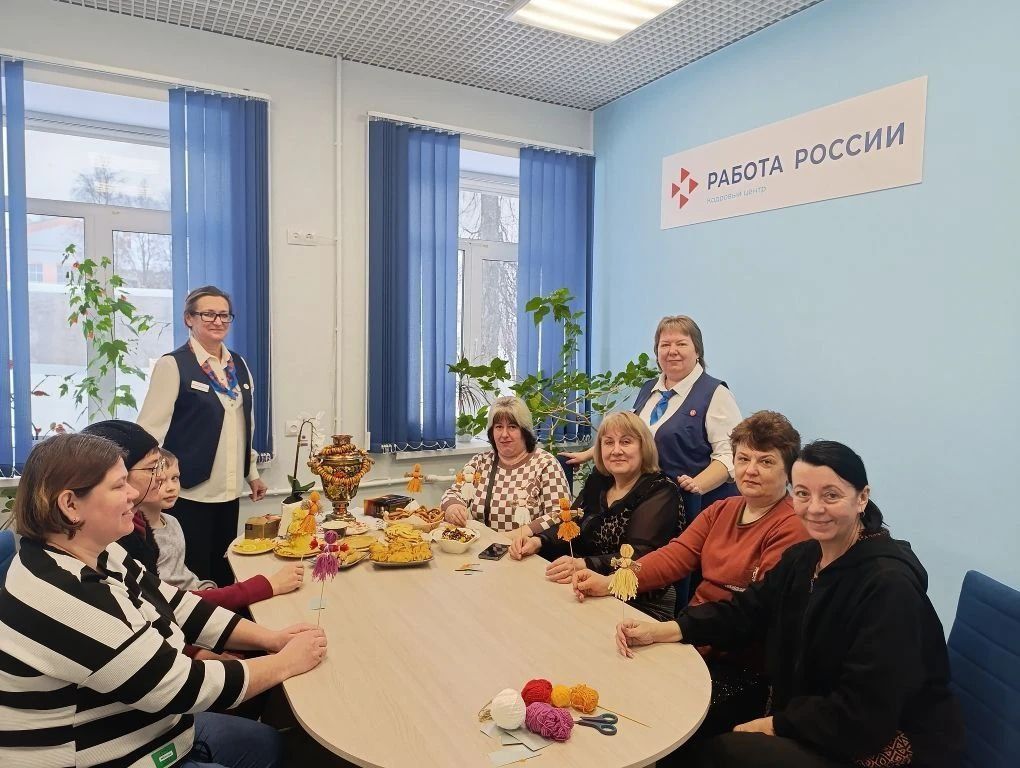 В Думиничском округе отметили Масленицу в женских клубах