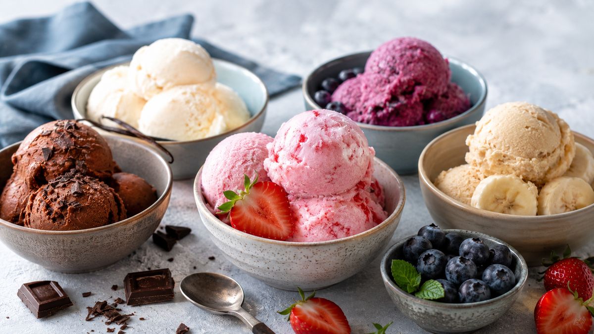 Летнее наслаждение: 5 простых рецептов домашнего мороженого