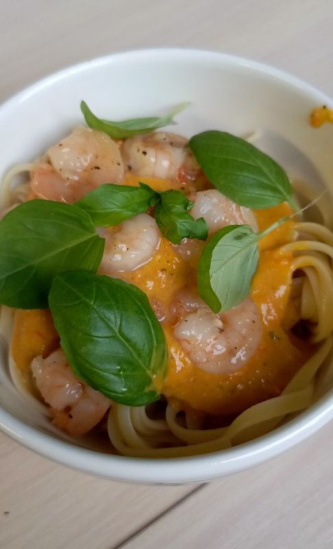 Паста с креветками и сыром бри: удивительное вкусовое путешествие