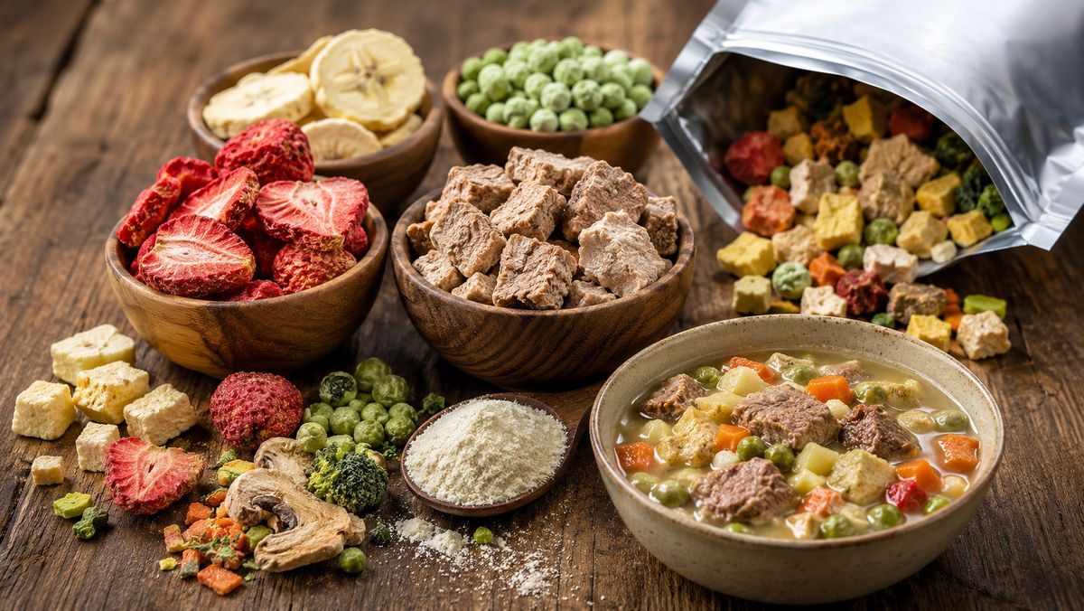 Сублимированные продукты: еда будущего, доступная для каждого
